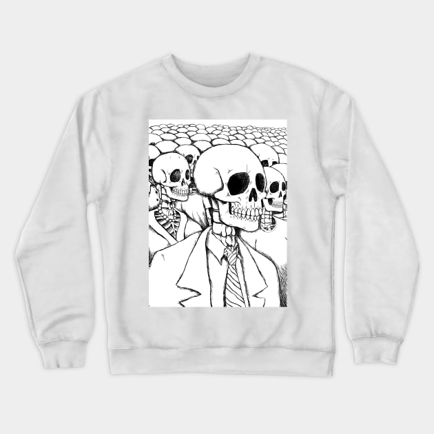 The End of the World Crewneck Sweatshirt by lucamendieta